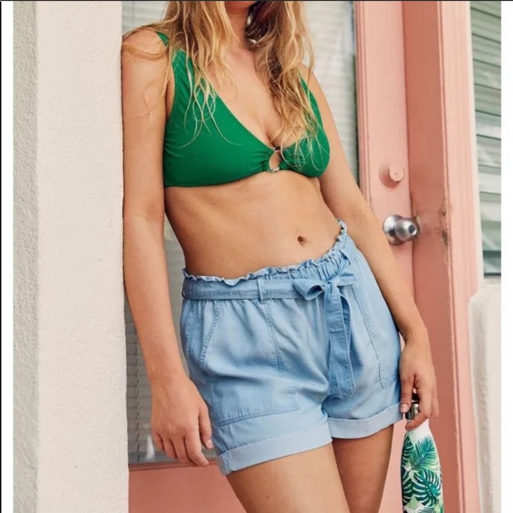 Aerie Camp Paper Bag Shorts